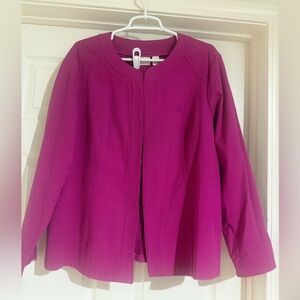 Chico's Fuchsia Jacket size XL
